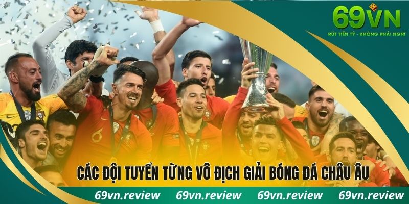 Các đội tuyển từng vô địch giải bóng đá châu Âu